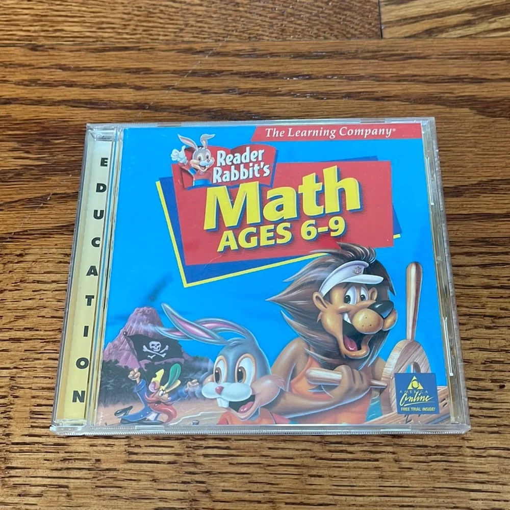 Reader Rabbit’s Math Adventure Ages 6-9 (jewel case)